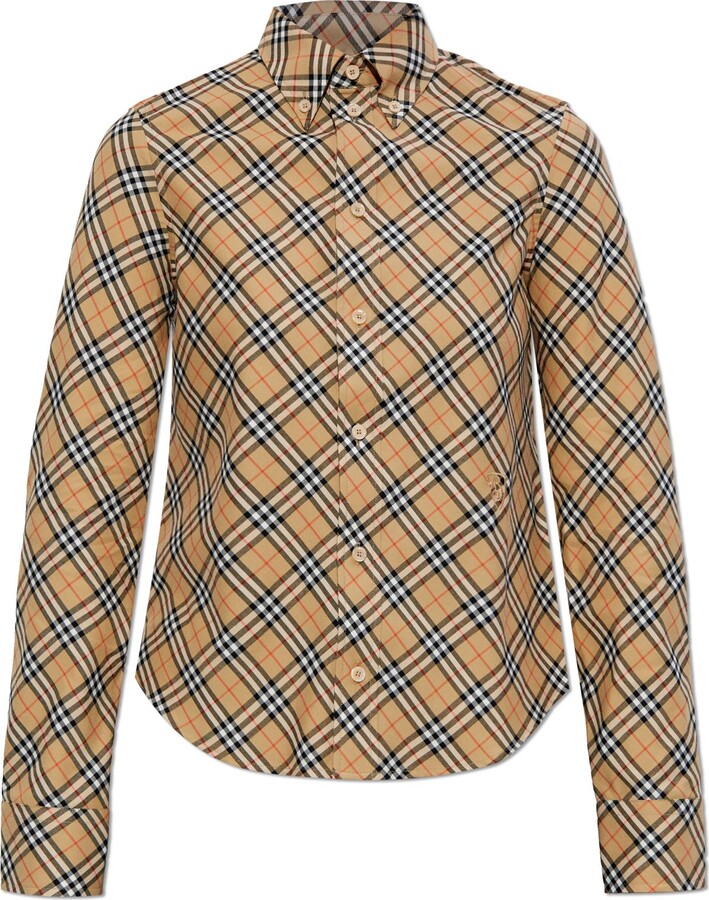Burberry Shirt With Check Pattern