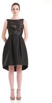 Thumbnail for your product : Monique Lhuillier ML Sequined Pleated High Low Dress