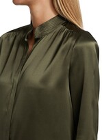 Thumbnail for your product : L'Agence Bianca Silk Charmeuse Blouse
