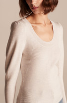 Thumbnail for your product : Rebecca Taylor Merino Wool U Neck Sweater