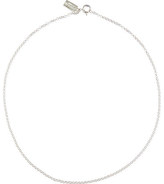 Thumbnail for your product : Anna Lou Silver necklace chain