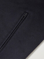 Thumbnail for your product : Loro Piana Suede-Trimmed Brushed-Cashmere Gilet