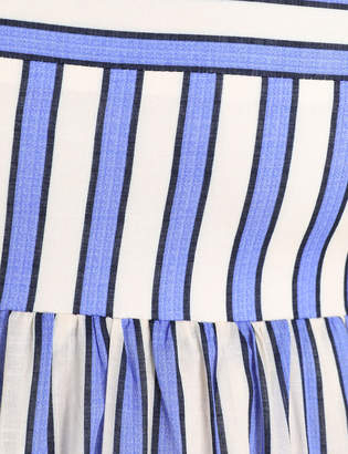 Zimmermann Verity Stripe Tiered Tie Dress