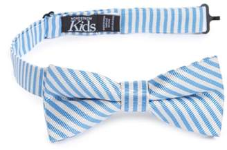 Nordstrom Awning Stripe Silk Bow Tie