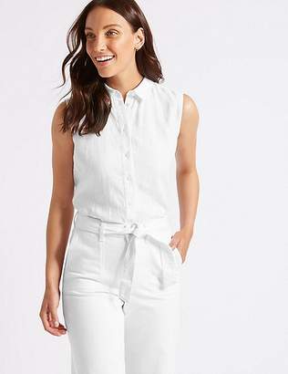 Marks and Spencer Pure Linen Shirt