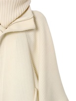 Thumbnail for your product : Barbara Bui Wool Rib Knit Coat