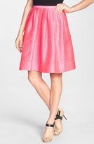 Thumbnail for your product : Pink Tartan 'Grace' Pleat Flared Skirt