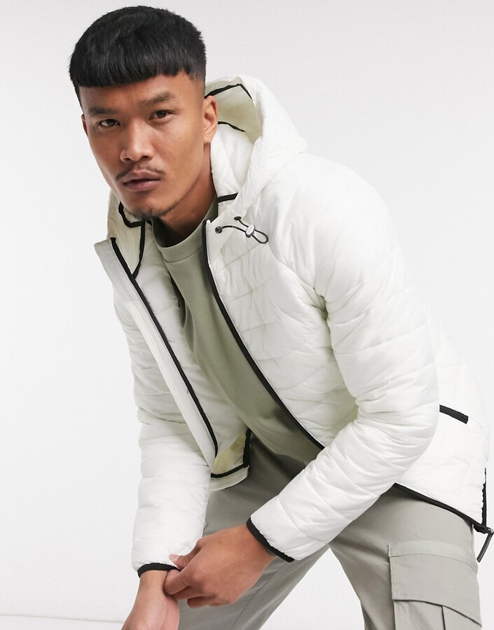 Bershka lightweight padded jacket in 