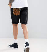 Thumbnail for your product : Reclaimed Vintage Revived Levis Shorts With Leopard Pocket Patch