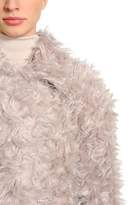 Thumbnail for your product : Maison Margiela Fur Effect Mohair Coat