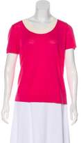 Thumbnail for your product : Akris Punto Wool Short Sleeve Top w/ Tags