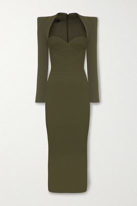 alex perry green dress