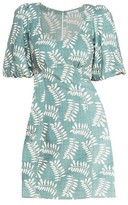 Thumbnail for your product : Parker Cammie Tropical Puff Sleeve Mini Dress