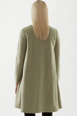 COS Merino Wool-Cotton Mix A-Line Dress
