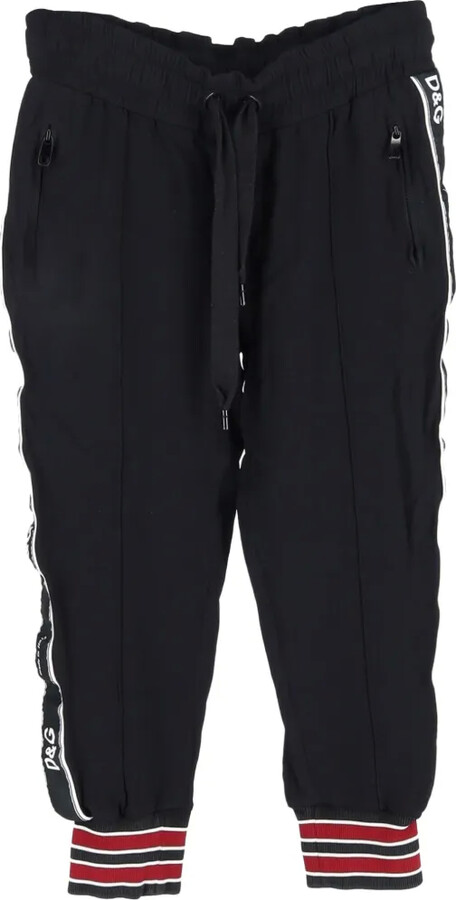 Dolce & Gabbana Pre-Owned Logo-Trimmed Track Pants