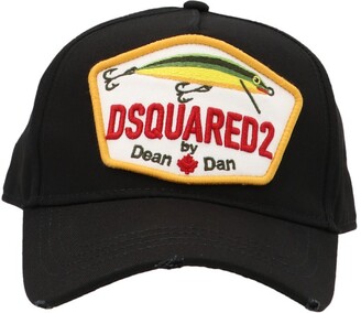 DSQUARED2 Fish Logo Patch Baseball Cap - ShopStyle Hats