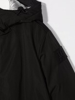 Thumbnail for your product : Il Gufo Zip-Up Hooded Raincoat