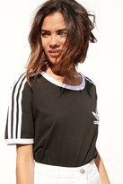 Thumbnail for your product : adidas 3-Stripe Ringer Tee