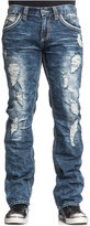 Thumbnail for your product : Affliction Men's Blake Fleur De Lis Relaxed-Fit Ripped Jeans, Bayside Wash