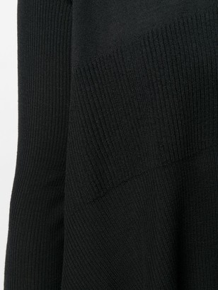 Rick Owens Ribbed Open-Front Cardigan