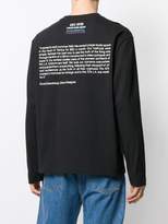 Thumbnail for your product : Calvin Klein Jeans Est. 1978 graphic long sleeve T-shirt