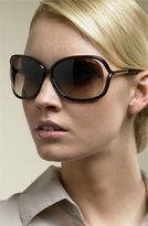 Thumbnail for your product : Tom Ford 'Raquel' 68mm Oversized Open Side Sunglasses