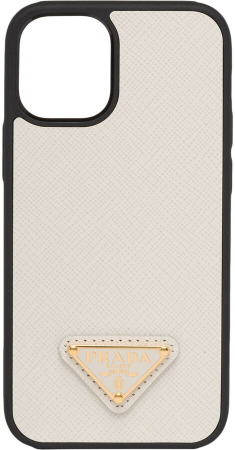 Prada iPhone 12 Mini logo case - ShopStyle Tech Accessories