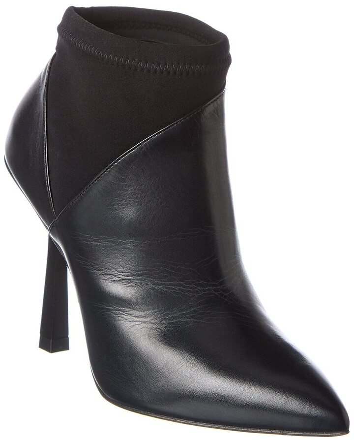 stuart weitzman maelie leather bootie