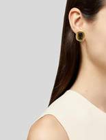Thumbnail for your product : Elizabeth Locke 18K Smoky Quartz Clip-On Earrings