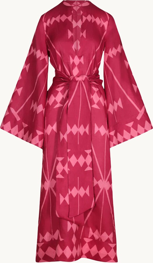 Johanna Ortiz Savannah Tunic Dress Magenta /Pink 0