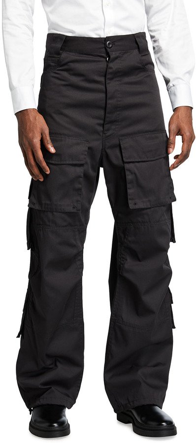 Balenciaga Men's Wide-Leg Tech Cargo Pants - ShopStyle
