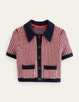 Thumbnail for your product : Boden Short Sleeve Cropped Cardigan