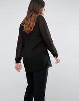 Thumbnail for your product : Junarose Long Sleeve Woven Blouse