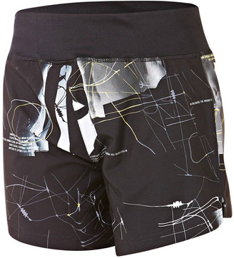 Reebok Womens Woven 5in All Over Print Shorts