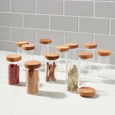 Thumbnail for your product : Threshold 4oz 12pk Round Spice Jar with Wood Lids Set