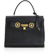 Thumbnail for your product : Versace Icon Leather Satchel