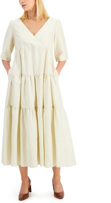 Weekend Max Mara Tevere Tiered-Panel Maxi Dress - ShopStyle