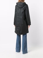 Thumbnail for your product : Barbour Hooded Waxed Raincoat