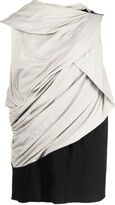 Ruched Two-Tone Tank Top 