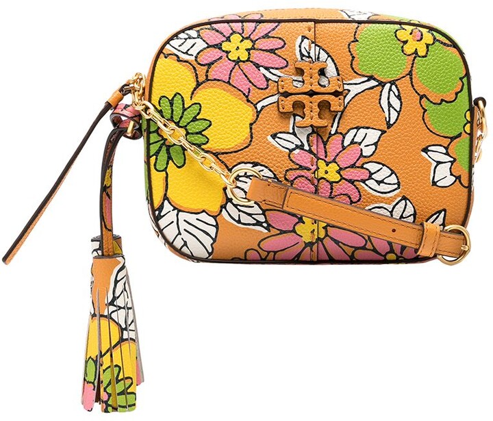 Tory Burch McGraw floral-print crossbody bag - ShopStyle