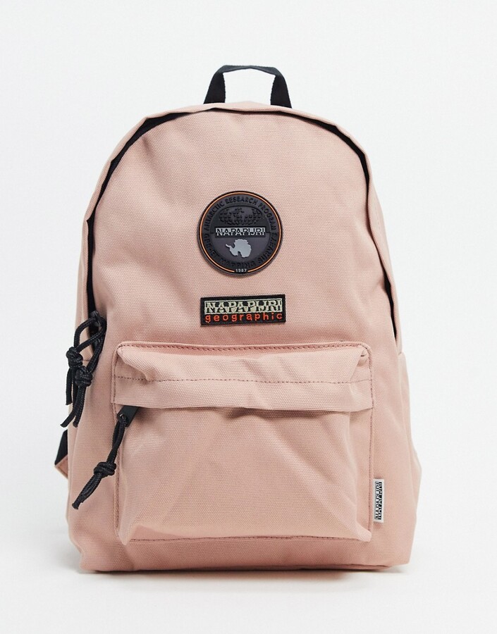 Napapijri Voyage mini backpack in light pink - ShopStyle