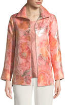 Thumbnail for your product : Caroline Rose Sitting Pretty Floral Jacquard Jacket, Plus Size