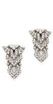 Thumbnail for your product : Ben-Amun Crystal Geometric Drop Earrings