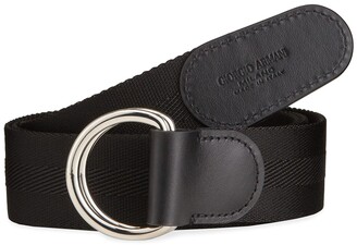 Giorgio Armani Nylon Web Belt, Black - ShopStyle