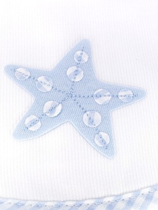 Il Gufo Starfish Embroidered Bib