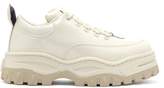 Thumbnail for your product : Eytys Angel Exaggerated-sole Leather Trainers - Mens - White