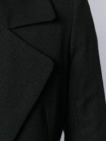 Thumbnail for your product : Ann Demeulemeester concealed fastening double-breasted coat