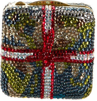 Judith Leiber Crystal Embellished Mini Bag