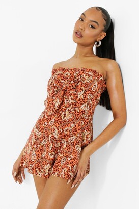 Bandeau playsuit uk Clearance