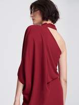 Thumbnail for your product : Halston Iconic Asymmetric Draped Dress